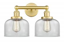 Innovations Lighting 616-2W-SG-G72 - Bell - 2 Light - 17 inch - Satin Gold - Bath Vanity Light