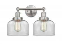 Innovations Lighting 616-2W-SN-G72 - Bell - 2 Light - 17 inch - Brushed Satin Nickel - Bath Vanity Light