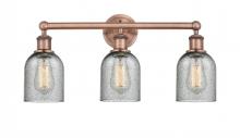 Innovations Lighting 616-3W-AC-G257 - Caledonia - 3 Light - 23 inch - Antique Copper - Bath Vanity Light