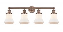 Innovations Lighting 616-4W-AC-G191 - Bellmont - 4 Light - 33 inch - Antique Copper - Bath Vanity Light