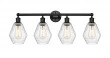 Innovations Lighting 616-4W-BK-G654-6 - Cindyrella - 4 Light - 33 inch - Matte Black - Bath Vanity Light