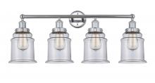  616-4W-PC-G182 - Canton - 4 Light - 33 inch - Polished Chrome - Bath Vanity Light