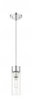 Innovations Lighting 617-1S-PC-G617-8SDY - Boreas - 1 Light - 3 inch - Polished Chrome - Stem Hung - Mini Pendant