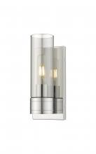 Innovations Lighting 617-1W-PC-G617-8SM - Boreas - 1 Light - 5 inch - Polished Chrome - Sconce