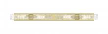 Innovations Lighting 617L-4W-AB-G617-11DE - Boreas - 4 Light - 51 inch - Antique Brass - Bath Vanity Light