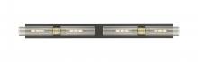  617L-4W-BAB-G617-11SM - Boreas - 4 Light - 51 inch - Black Antique Brass - Bath Vanity Light