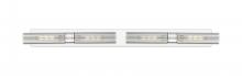  617L-4W-PC-G617-11SM - Boreas - 4 Light - 51 inch - Polished Chrome - Bath Vanity Light