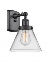 Innovations Lighting 916-1W-BK-G42 - Cone - 1 Light - 8 inch - Matte Black - Sconce