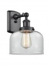 Innovations Lighting 916-1W-BK-G72-LED - Bell - 1 Light - 8 inch - Matte Black - Sconce