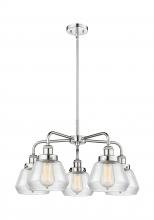 Innovations Lighting 916-5CR-PC-G172 - Fulton - 5 Light - 26 inch - Polished Chrome - Chandelier