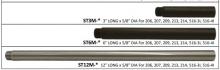 Innovations Lighting ST-3M-BK - 5/8" Threaded Replacement Stems