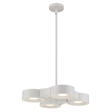 Eurofase 30443-013 - STAVRO,4LT LED PENDANT,WHITE