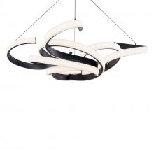 Modern Forms Canada PD-22452-BK - Woven Chandelier Light