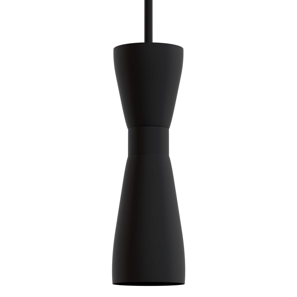 Hunter Zola Matte Black 1 Light Pendant Ceiling Light Fixture