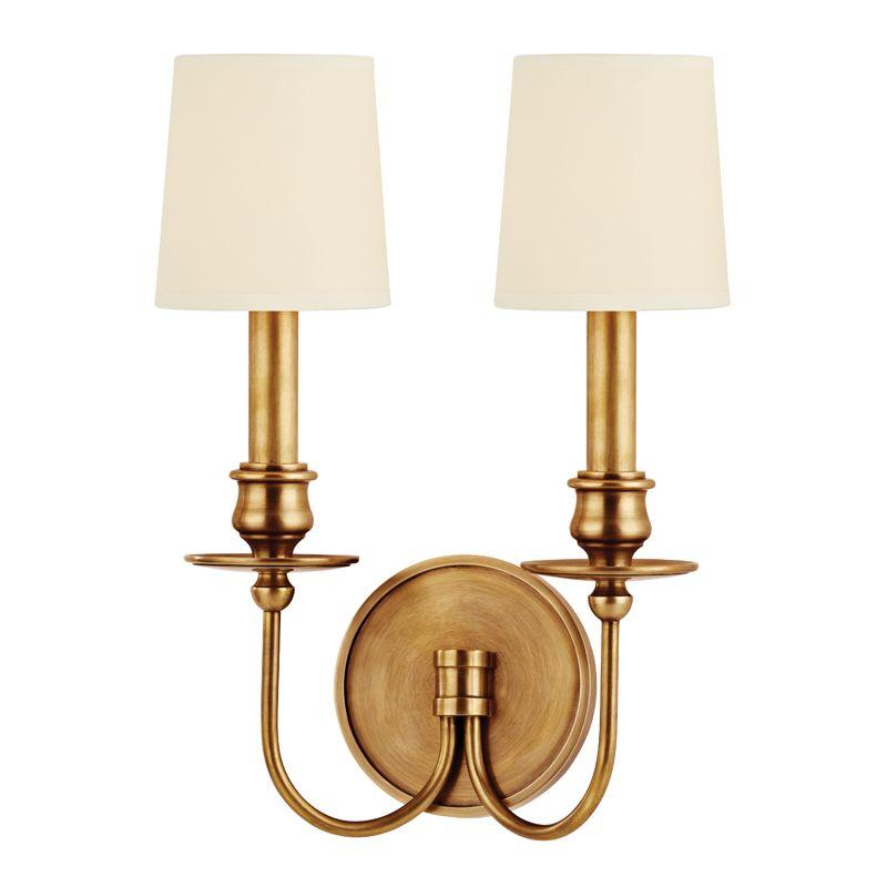 2 LIGHT WALL SCONCE