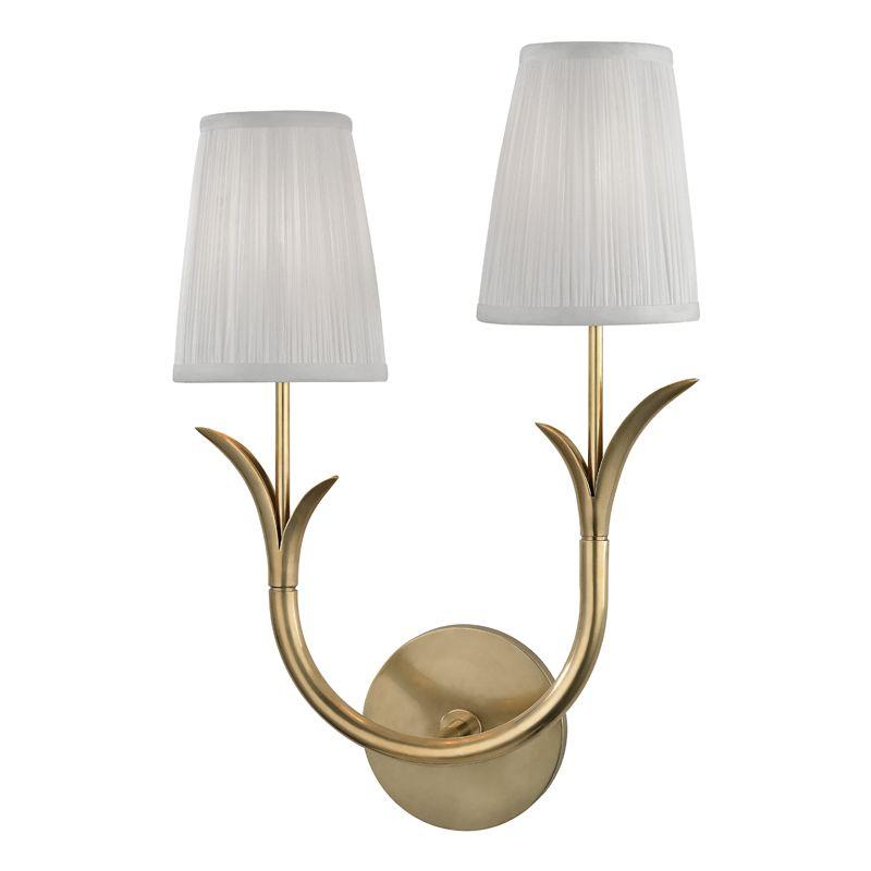 2 LIGHT LEFT WALL SCONCE