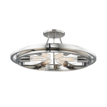 Hudson Valley 2721-PN - 6 LIGHT FLUSH MOUNT