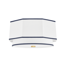 Hudson Valley 3218-AGB - 2 LIGHT FLUSH MOUNT