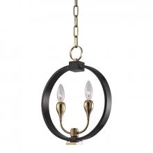 Hudson Valley 6712-AOB - 2 LIGHT PENDANT