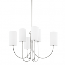 Hudson Valley 6828-PN - Harlem Chandelier