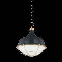 Hudson Valley MDS1502-AGB/DBL - 1 LIGHT PENDANT