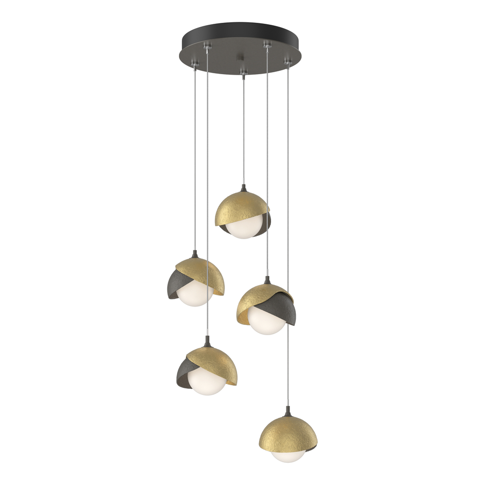 Brooklyn 5-Light Double Shade Pendant