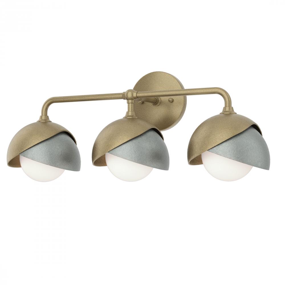 Brooklyn 3-Light Double Shade Bath Sconce