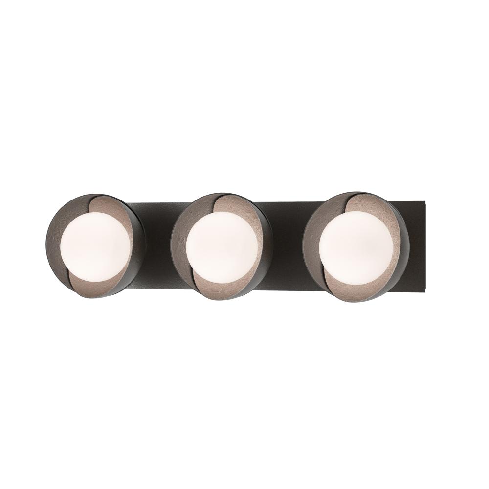 Brooklyn 3-Light Straight Double Shade Bath Sconce