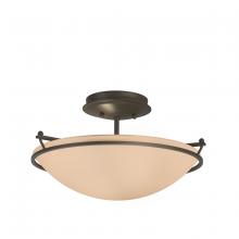 Hubbardton Forge 124302-SKT-07-SS0047 - Plain Small Semi-Flush