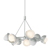 Hubbardton Forge 131068-SKT-MULT-82-02-GG0711 - Brooklyn 9-Light Double Shade Ring Pendant