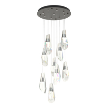 Hubbardton Forge 131101-SKT-STND-07-CR - Luma 9-Light Large Crystal Pendant