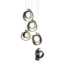 Hubbardton Forge 131129-SKT-LONG-14-GG0711 - Riza 5-Light Pendant