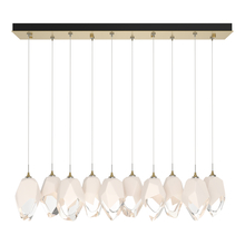 Hubbardton Forge 131144-SKT-STND-86-WP0755 - Chrysalis 10-Light Large Crystal Pendant