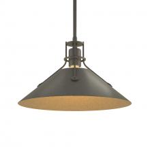  134550-SKT-MULT-20-20 - Henry Medium Steel Shade Pendant