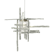 Hubbardton Forge 161184-SKT-STND-82-II0728 - Tura Seeded Glass Low Voltage Mini Pendant