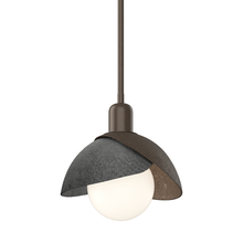 Hubbardton Forge 181183-SKT-MULT-05-89 - Brooklyn Double Shade Mini Pendant