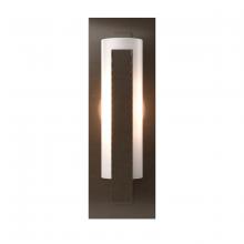  217185-SKT-05-GG0065 - Forged Vertical Bar Sconce - Steel Backplate