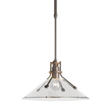 Hubbardton Forge 363009-SKT-SHRT-77-ZM0686 - Henry Outdoor Pendant with Glass Medium