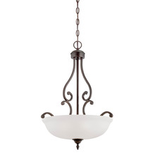 Millennium 1583-RBZ - Courtney Lakes 3-Light Pendant light Rubbed Bronze