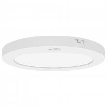  20852LEDMS-WH/ACR - Dual Voltage Motion Sensor LED Flush Mount