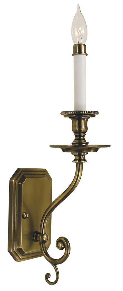 1-Light Brushed Nickel Kensington Sconce