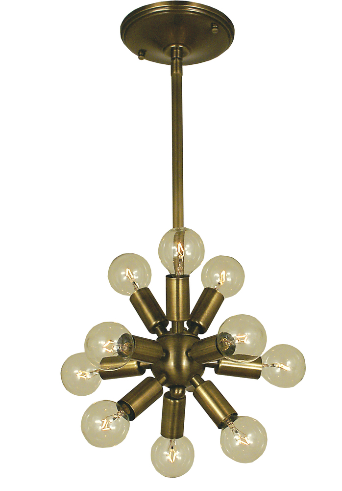 11-Light Brushed Nickel Simone Chandelier