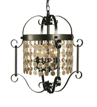 Framburg 2924 MB - 5-Light Mahogany Bronze Naomi Dining Chandelier