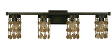 Framburg 4364 MB - 4-Light Mahogany Bronze Naomi Sconce