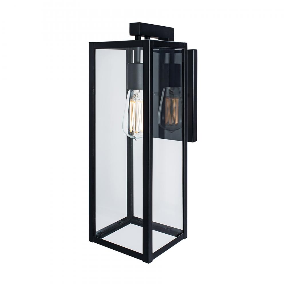 Capture 17'' High 1-Light Outdoor Sconce - Matte Black