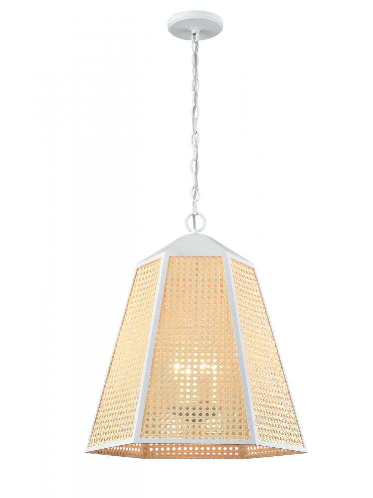 Dawn 18.75'' Wide 3-Light Pendant - Matte White