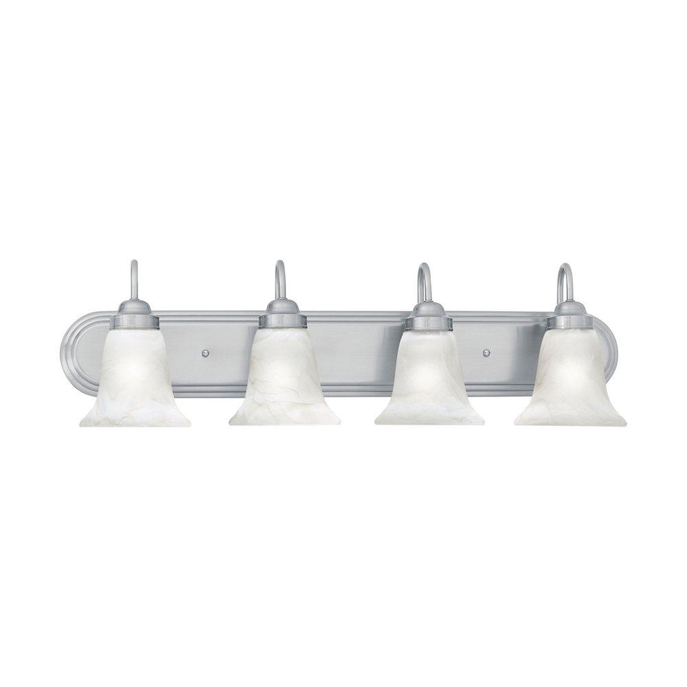 Thomas - Homestead 30'' Wide 4-Light Vanity Light - Brushed Nickel