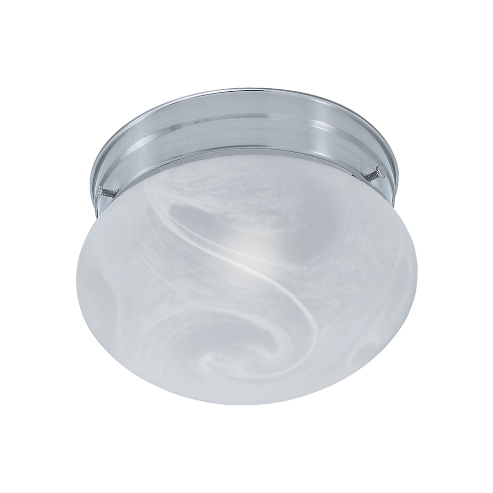 Thomas - Ceiling Essentials 8'' Wide 1-Light Flush Mount - Brushed Nickel