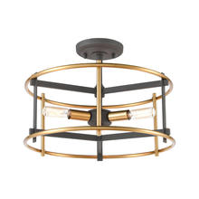 ELK Home 46651/3 - SEMI FLUSH MOUNT