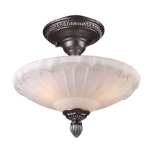 ELK Home 66092-3 - SEMI FLUSH MOUNT